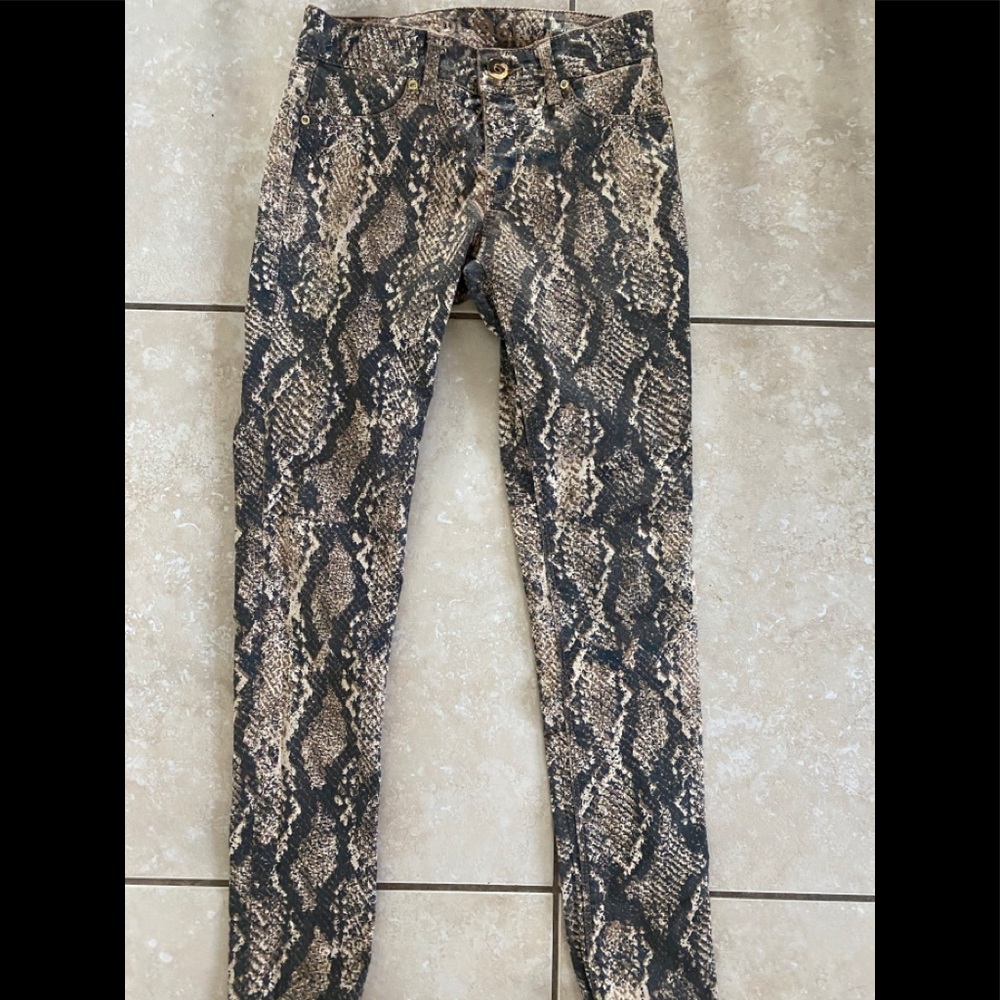 Snake print DL1951 jeans